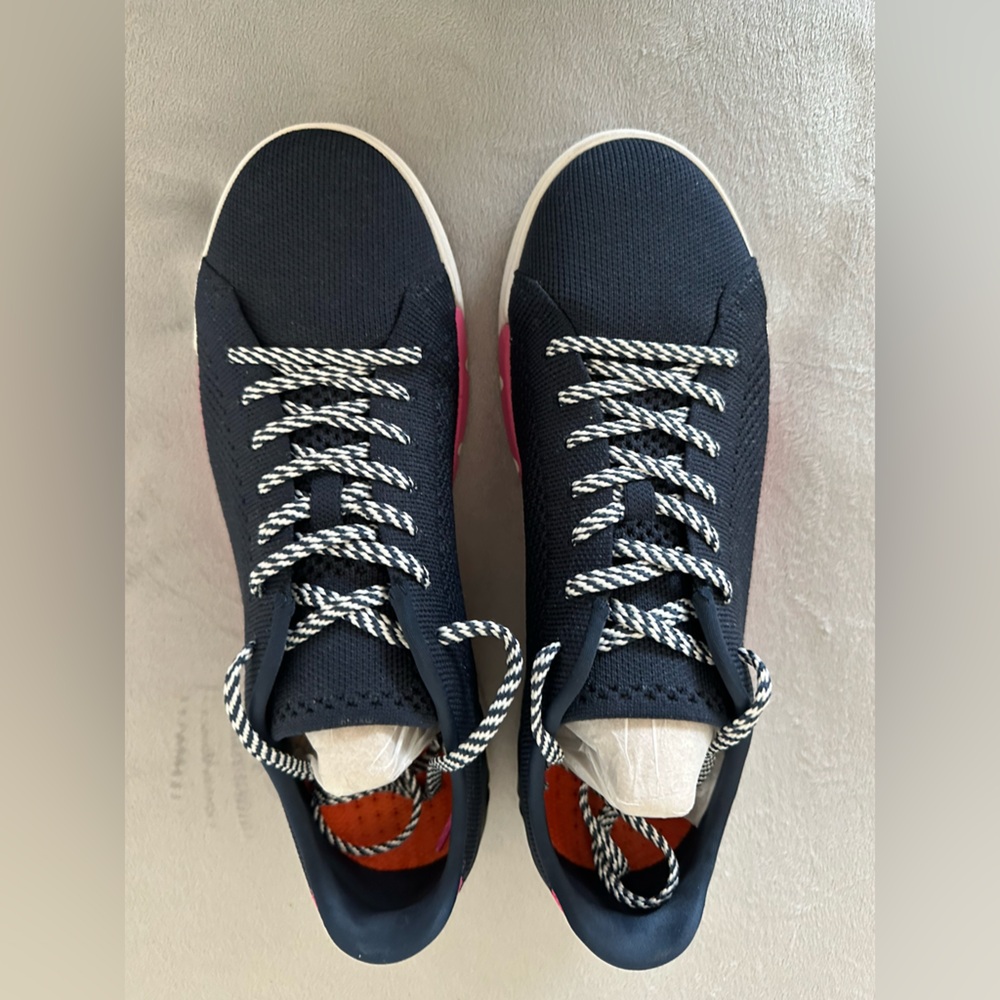 Psycho Bunny Swims Sneakers in Navy with Pink Accent